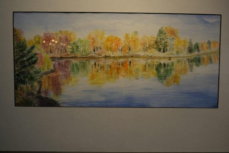 displayed artwork by resident Vladamir “Dima” Kushnaryov.