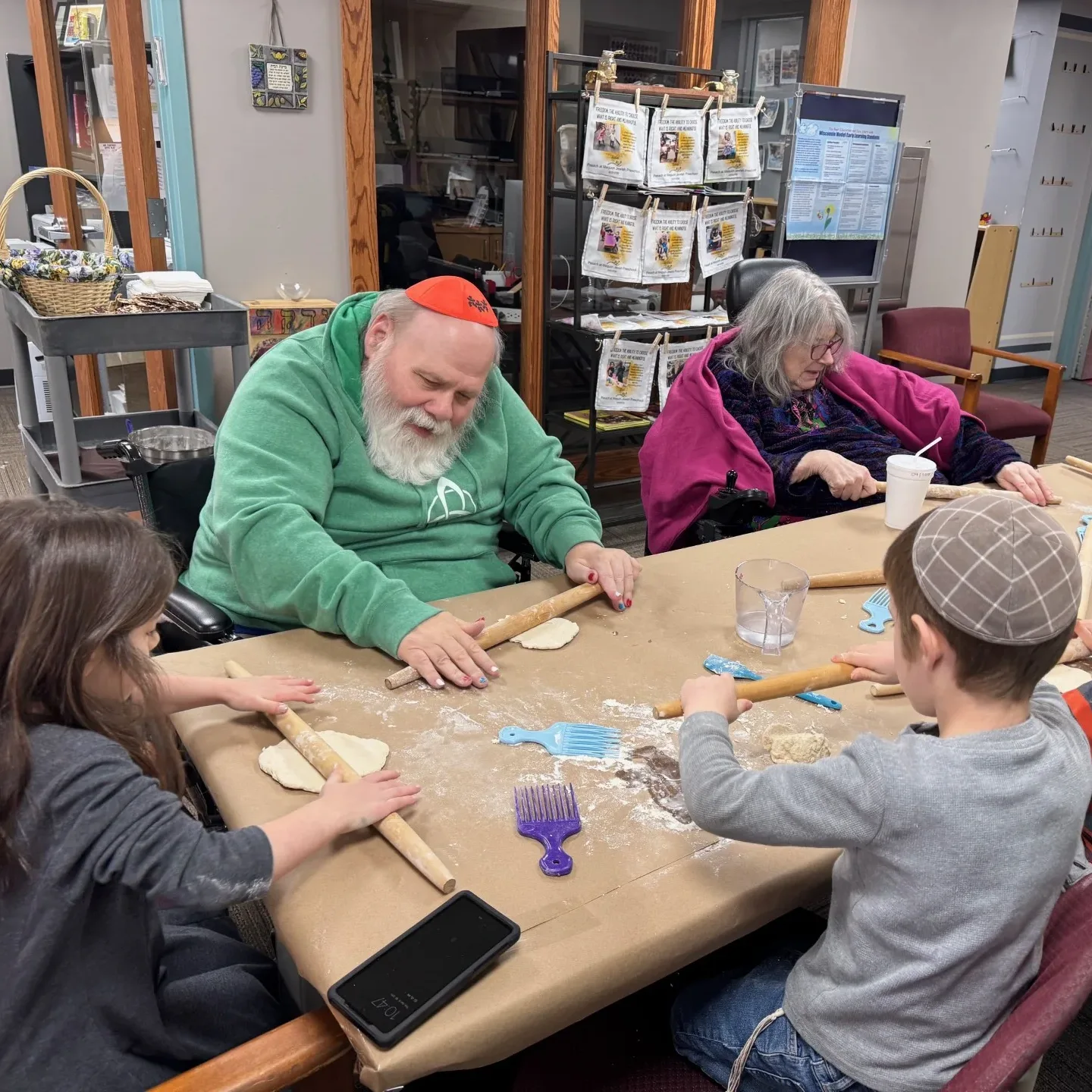 MJP Making Matzah for Passover 4.2025