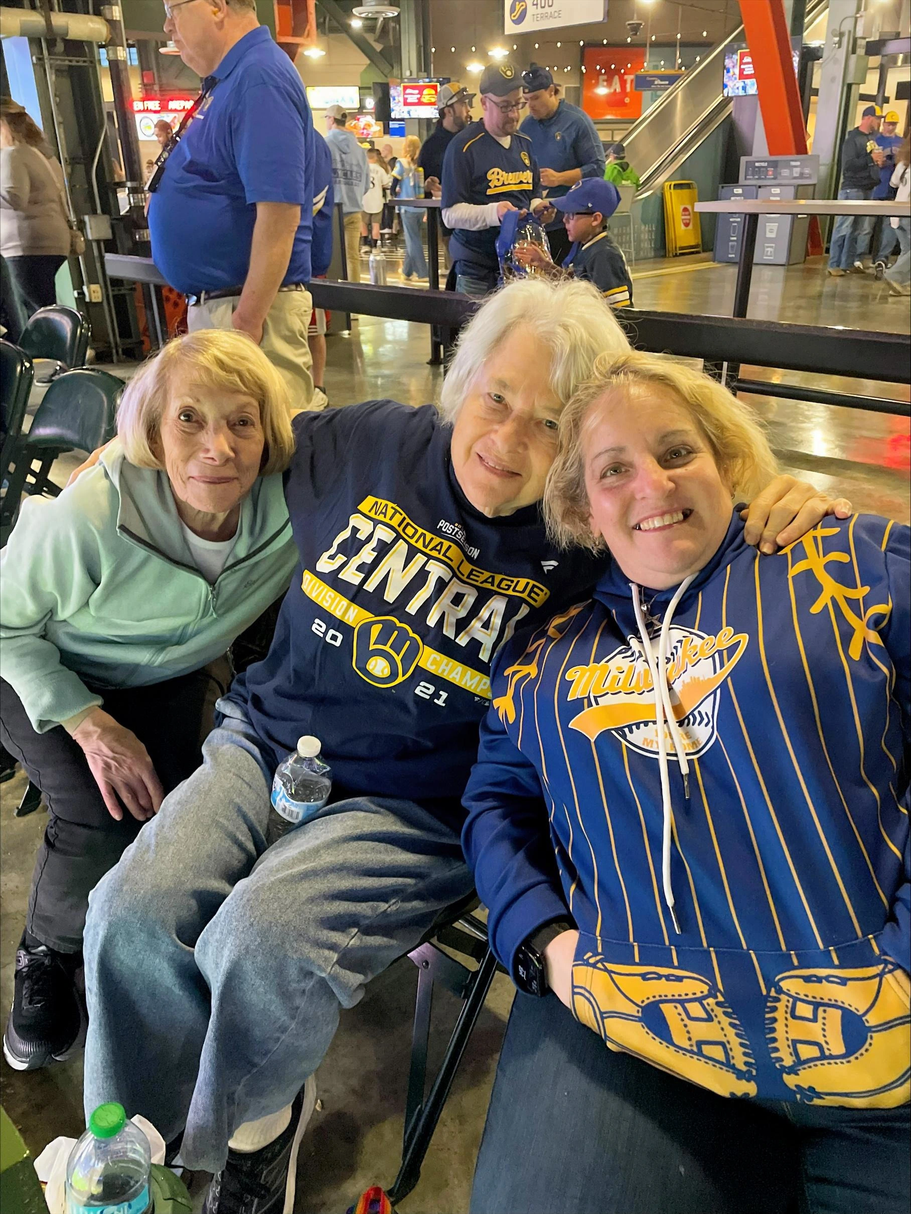 cheering on the Brewers cheering on the Brewers