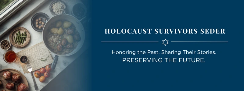 Ovation Communities Hosts the 11th Annual Holocaust Survivors’ Seder